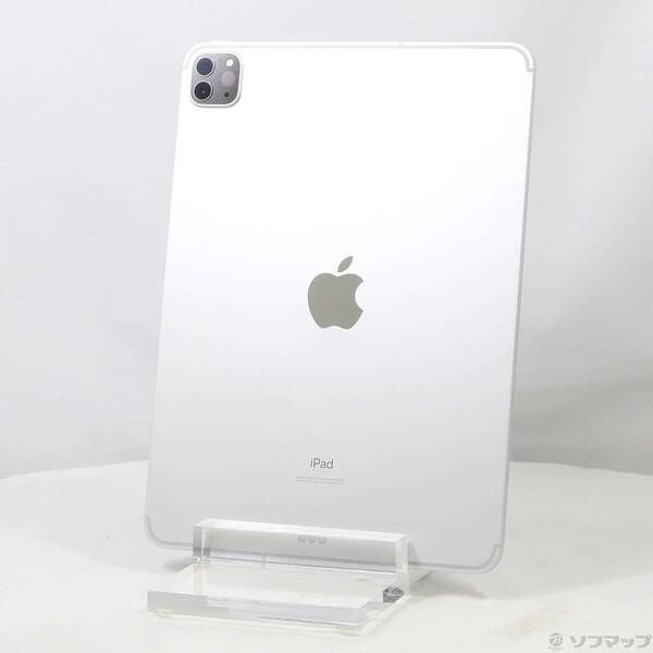 中古品〕 iPad Pro 11インチ 第2世代 128GB シルバー FY2W2J／A SIM