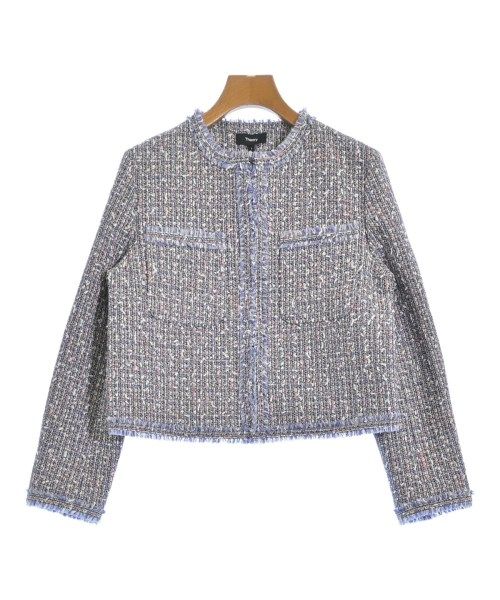 Theory ノーカラージャケット レディース 【古着】【中古】【送料無料