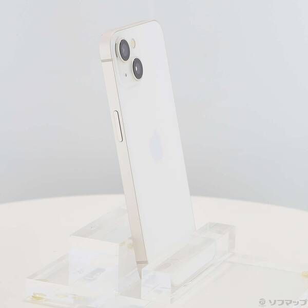 ショッピング 〔中古品〕 iPhone13 128GB スターライト MLND3J／A SIM