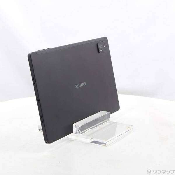 中古品〕 aiwa tab AG10 128GB ブラック JA3-TBA1003 Wi-Fi【262