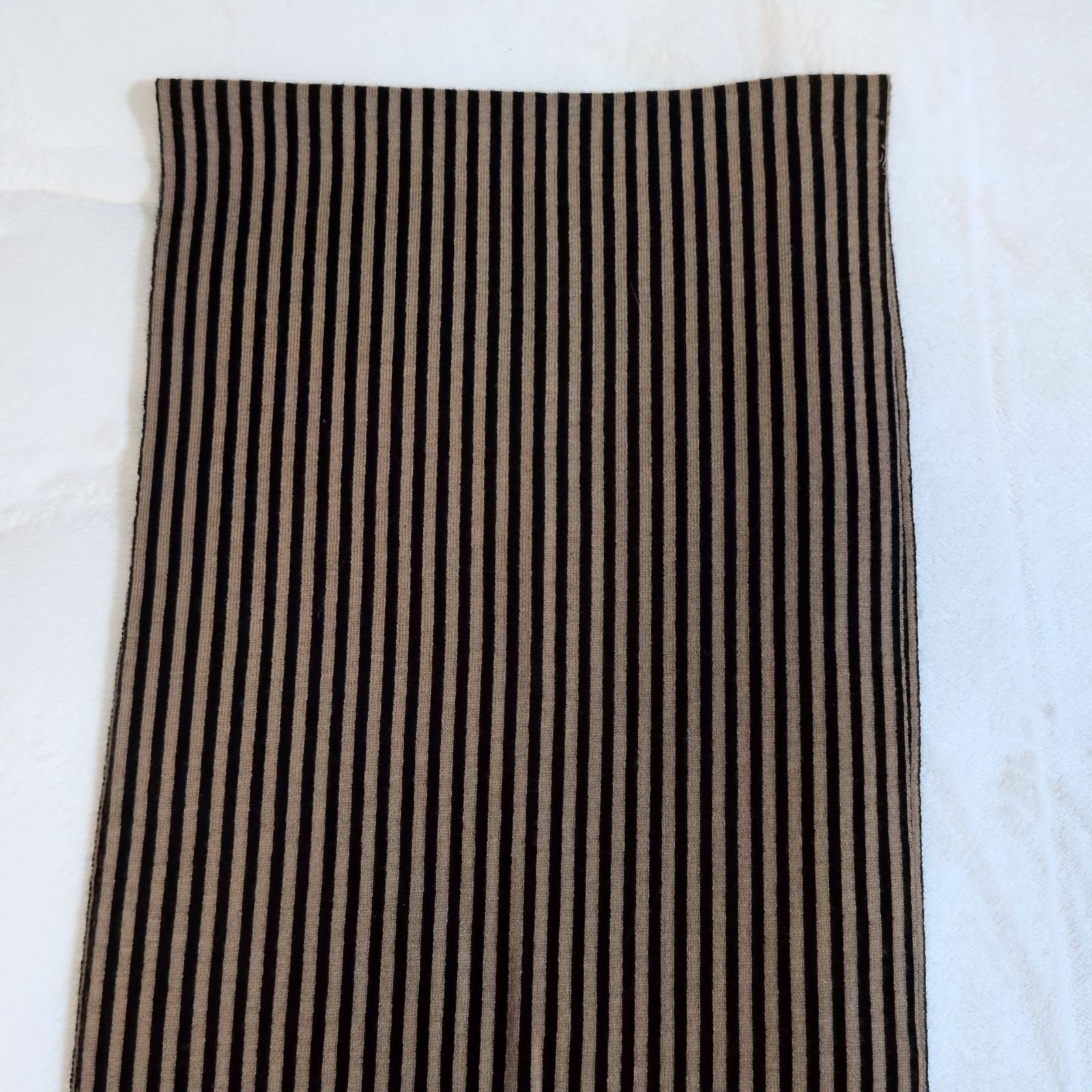 Fendi フェンディマフラー ストライプ チェッカー マフラー 人気✨️FENDI フェンディ ズッカ柄大判チェッカーマフラー ストライプ