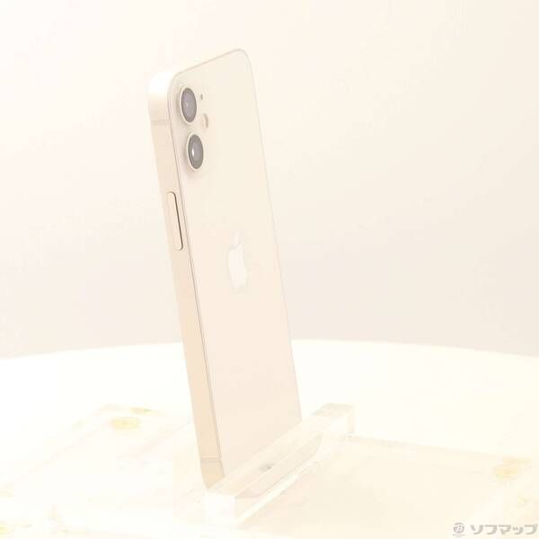 中古品〕 iPhone12 mini 64GB ホワイト MGA63J／A SIMフリー【368