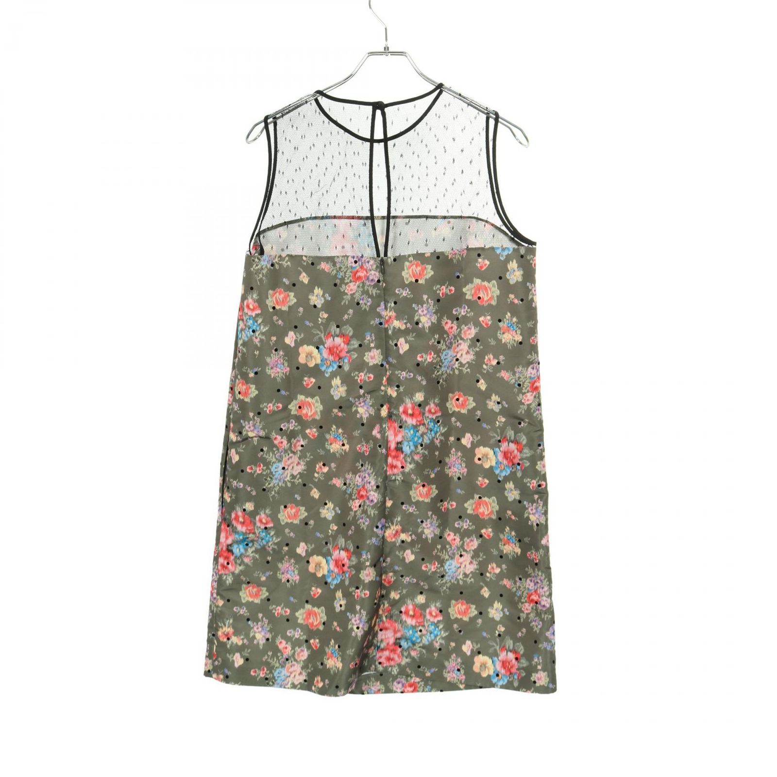 RED VALENTINO レッドヴァレンティノ 花柄 ノースリーブワンピース レッドヴァレンティノ RED VALENTINO ワンピース FR3VS580-V4B670R