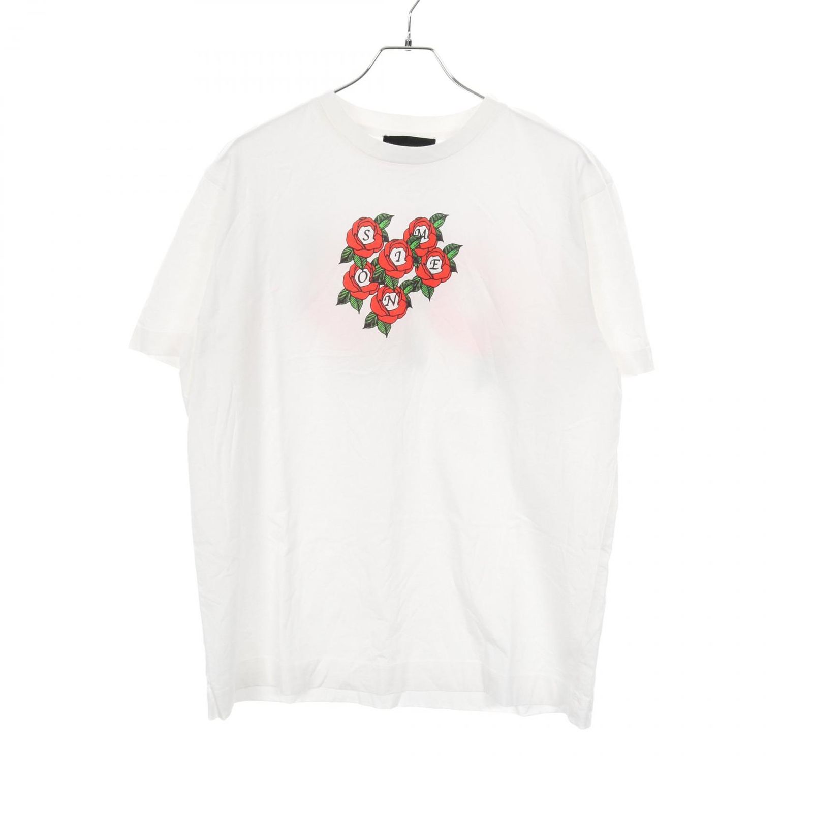 シモーネロシャ Simone Rocha カットソー ホワイト コットン プリント 