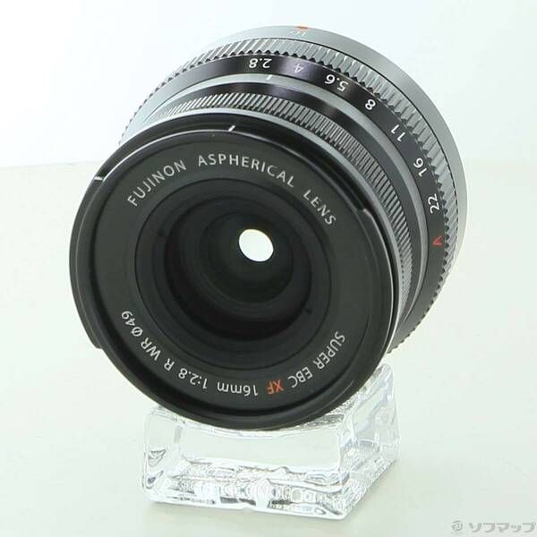 中古品〕 フジノンレンズ XF16mmF2.8 R WR ブラック【262】 - メルカリ