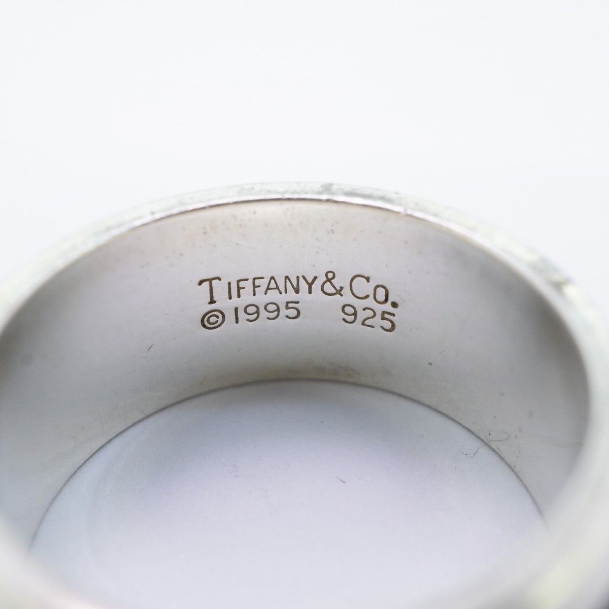 5jpb0600】ティファニー リング グルーブド/ダブルライン シルバー925