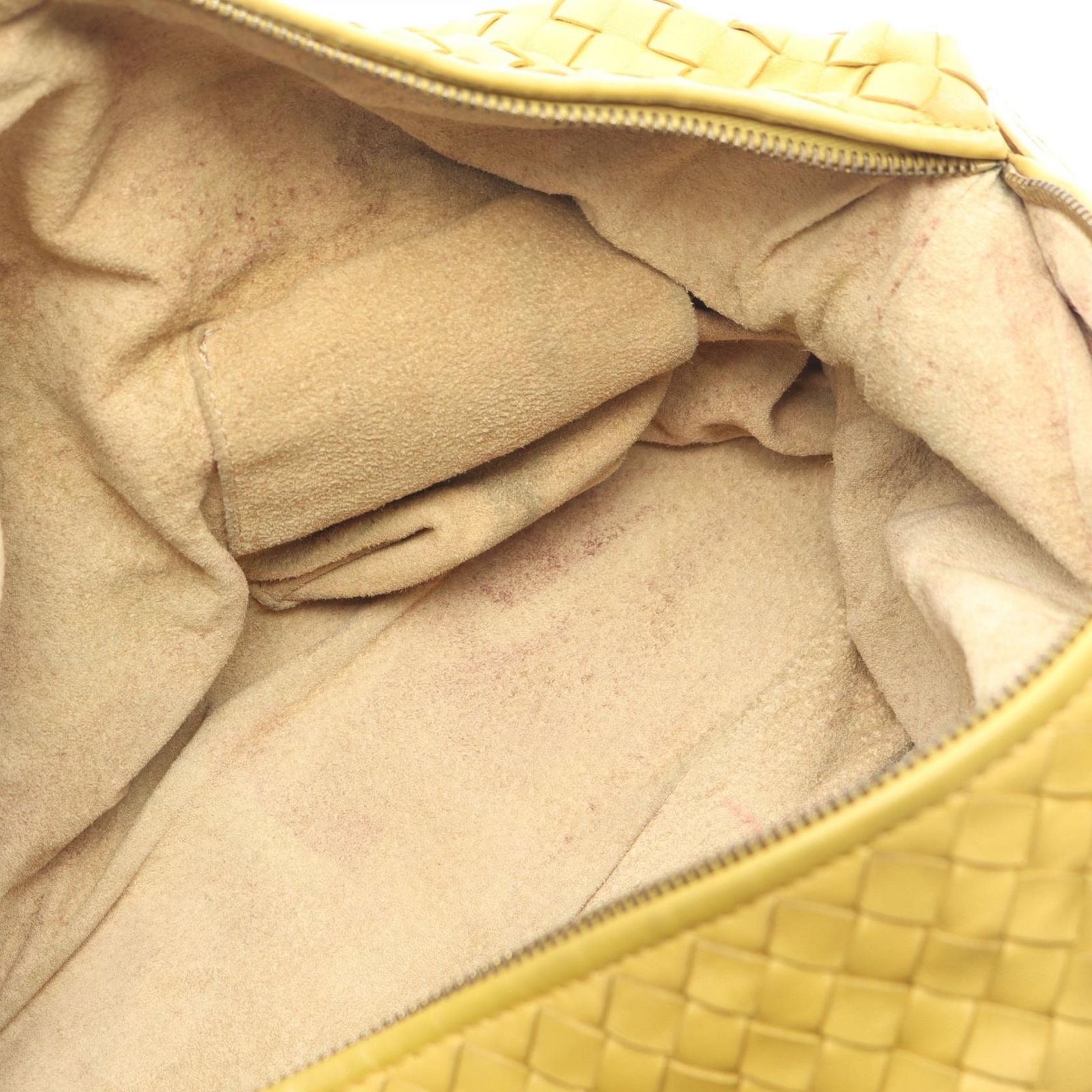 BOTTGAVENETA イントレチャート ハンドバッグ　イエロー レザー ボッテガヴェネタ BOTTEGAVENETA ハンドバッグ イントレチャート