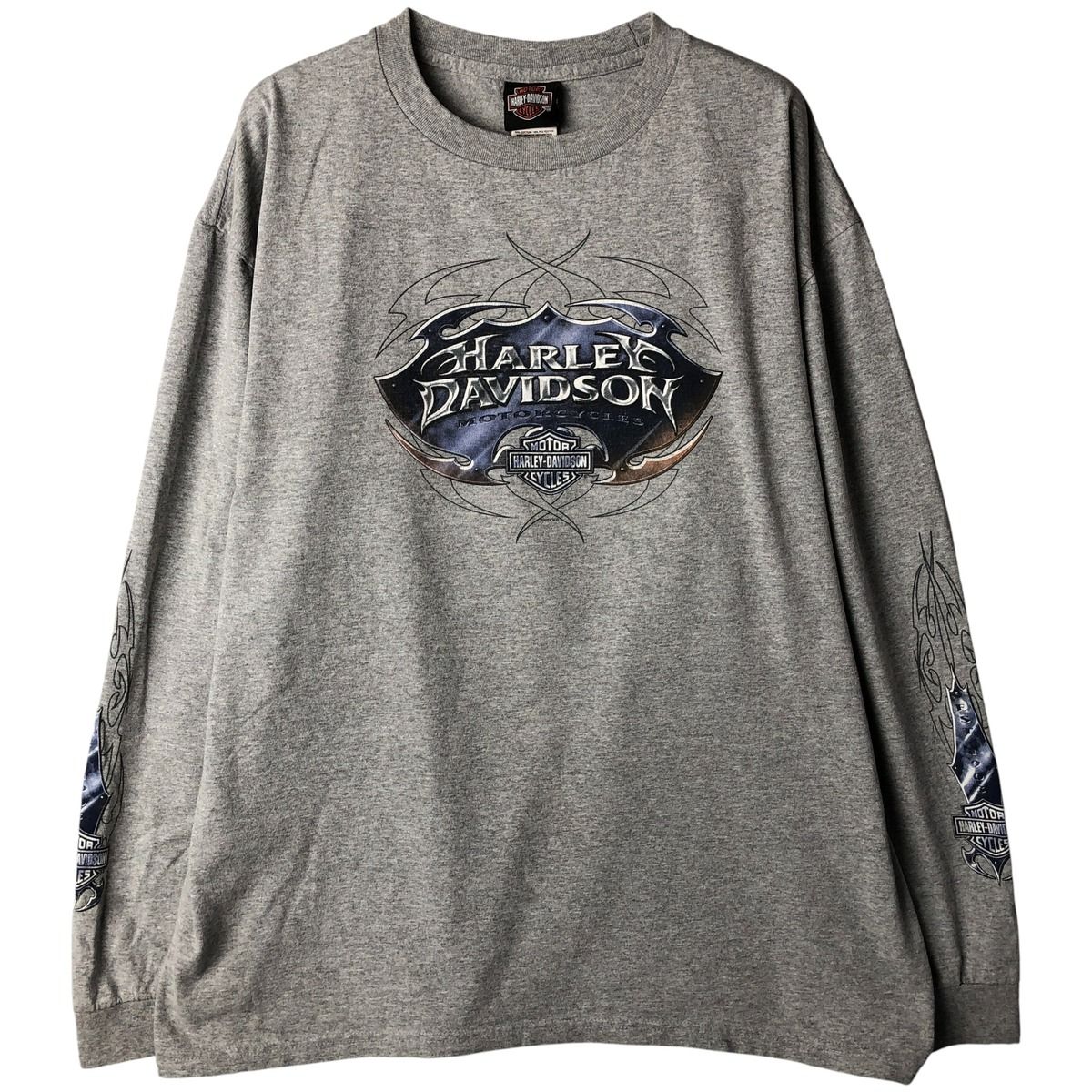 XL/古着 ハーレーダビッドソン 長袖 シャツ メンズ 大きいサイズ 