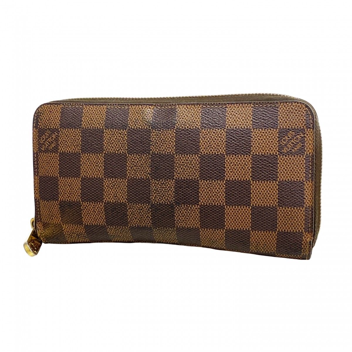 5pd6439-k】ルイヴィトン 長財布 ダミエ ジッピーウォレット N60015