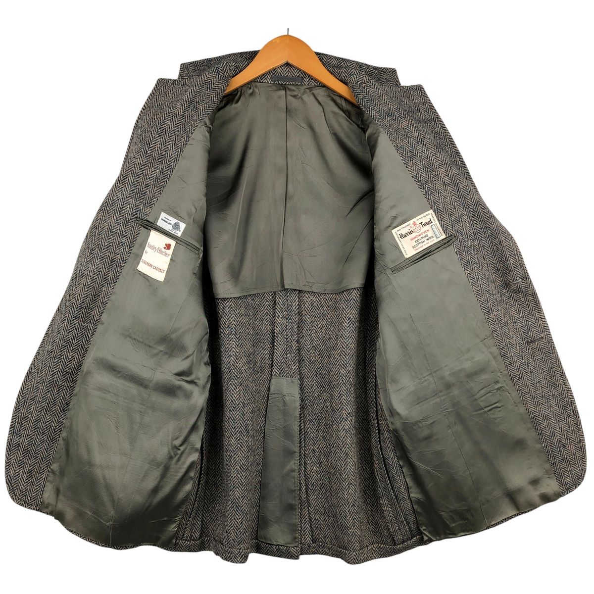 古着 80~90年代 Stanley Blacker SUBURBAN CASUALS Harris Tweed 