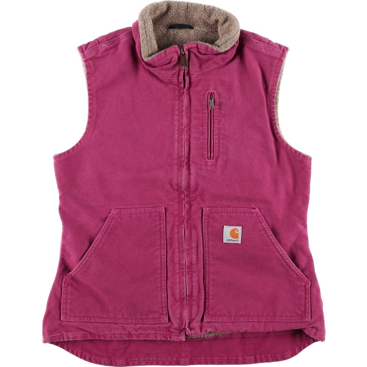 古着 カーハート Carhartt FOR WOMEN ダックベスト レディースXS相当 