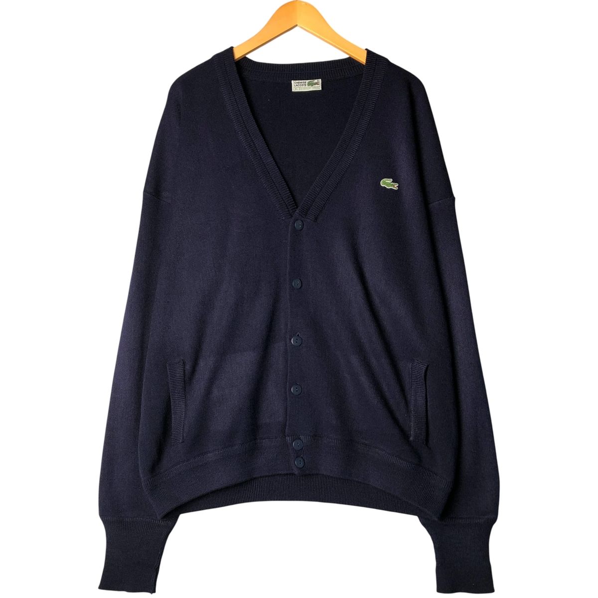 古着 70~80年代 ラコステ LACOSTE CHEMESE LACOSTE アクリルニット 