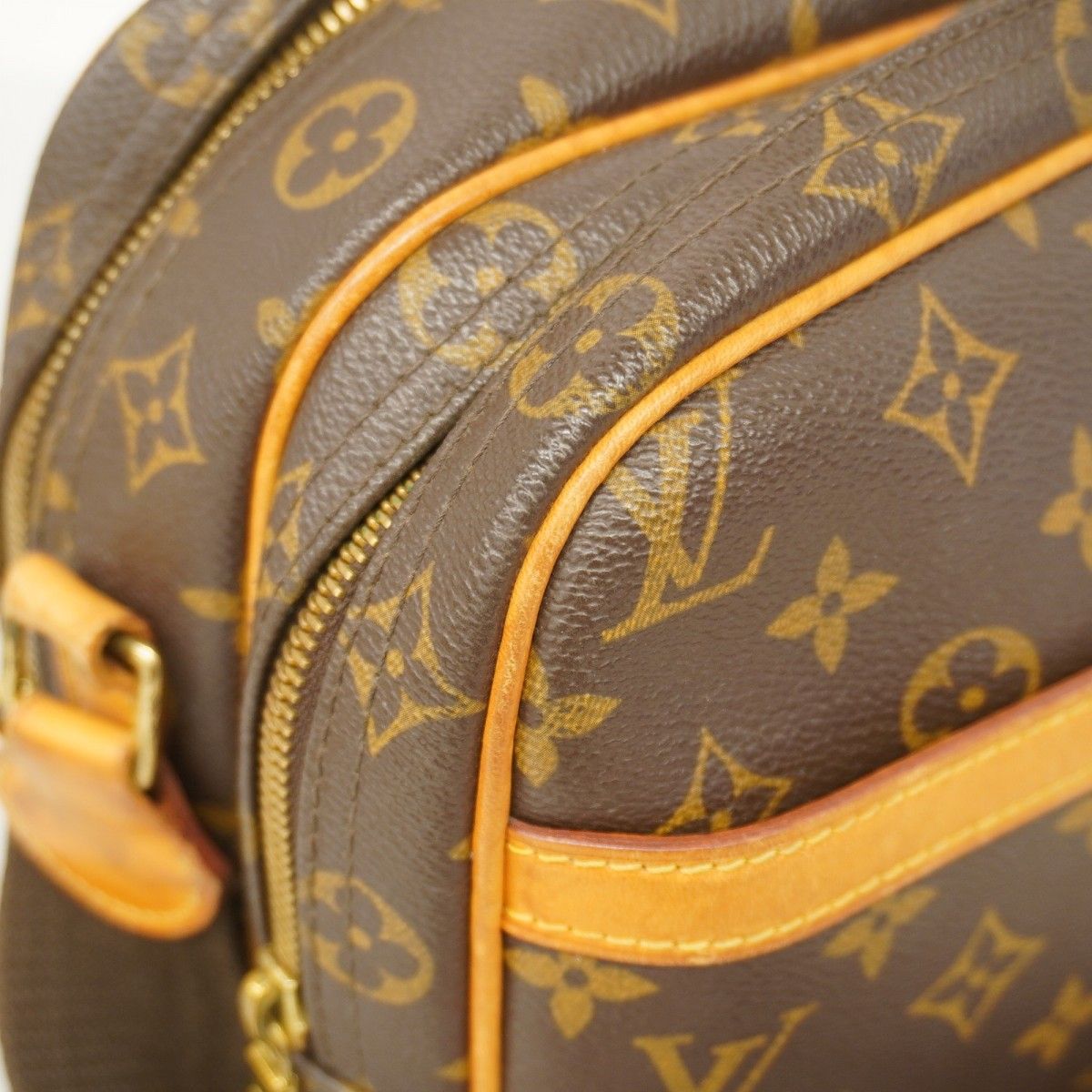 5pd6325-k】ルイヴィトン ショルダーバッグ モノグラム リポーターPM