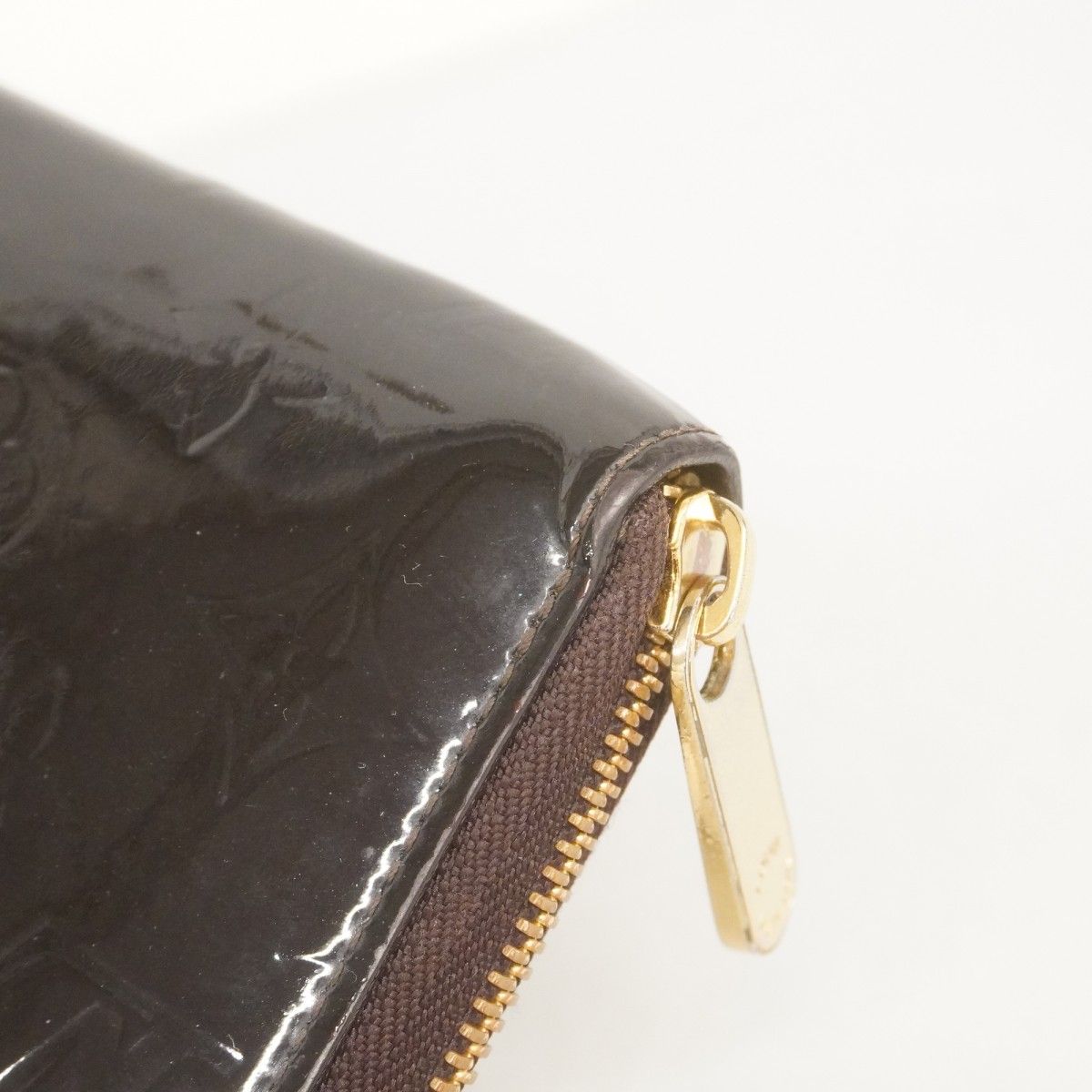5pd6393】ルイヴィトン 長財布 ヴェルニ ジッピーウォレット M93522
