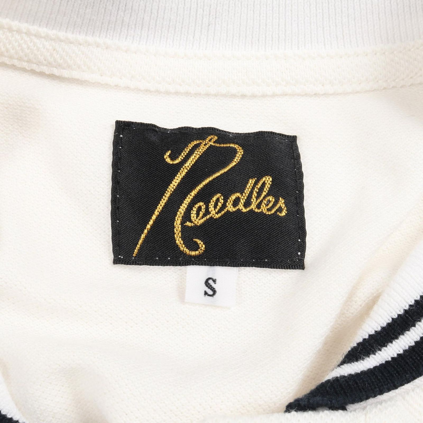 ニードルス Needles ポロシャツ Shawl Collar S/S Polo ホワイト