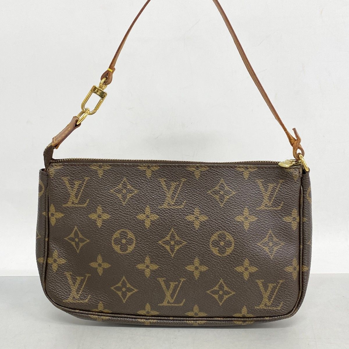 【5pc3316】ルイヴィトン ポーチ モノグラム ポシェットアクセソワール M51980 ブラウン【中古】レディース 5pd6512】ルイヴィトン ポーチ モノグラム ポシェットアクセソワール