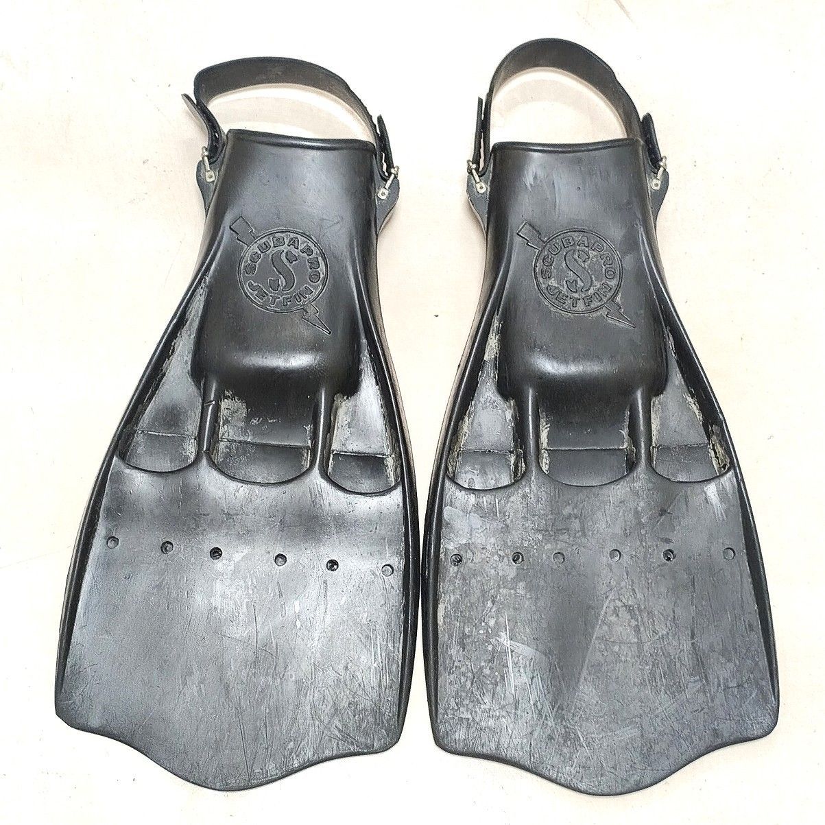 スキューバプロ ジェットフィン JET Fin ブラック Lサイズ 251211 F