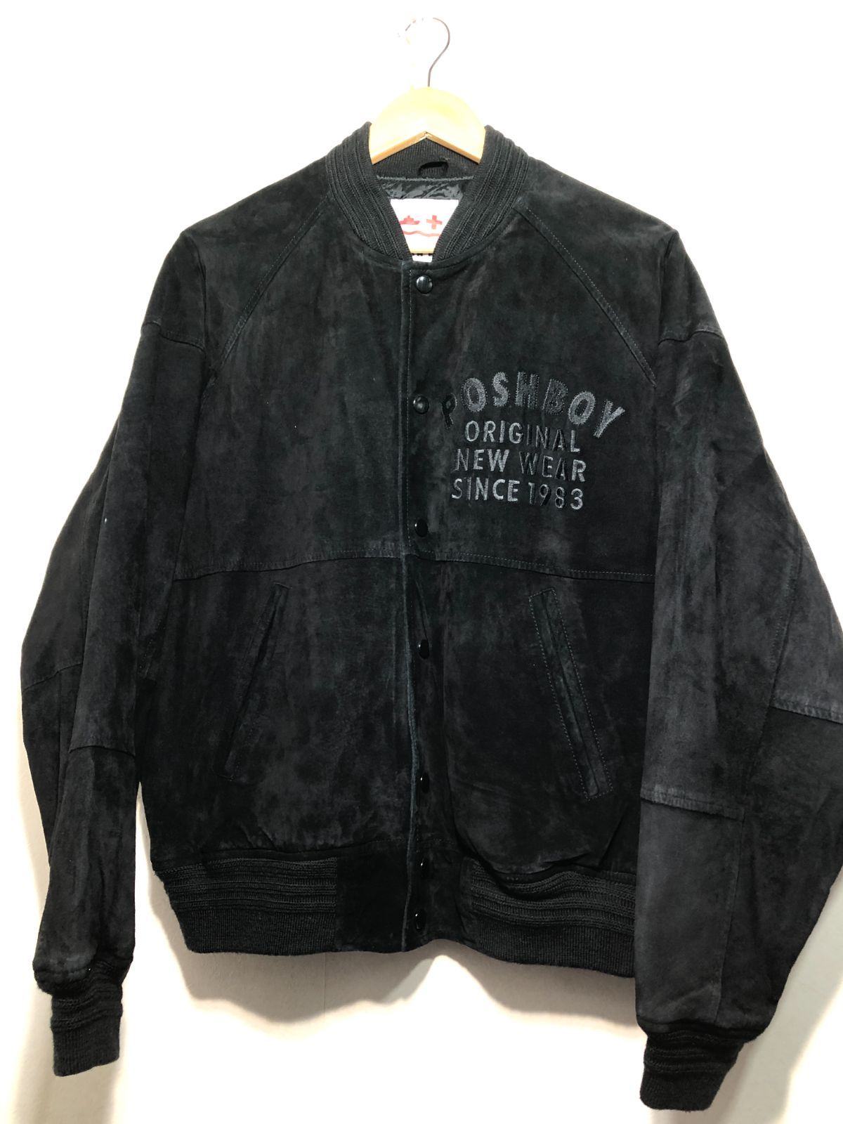 012103 POSH BOY ピッグ レザー ジャケット ブラック 012103 POSH BOY ピッグ レザー ジャケット ブラック 豚革 ポッシュ