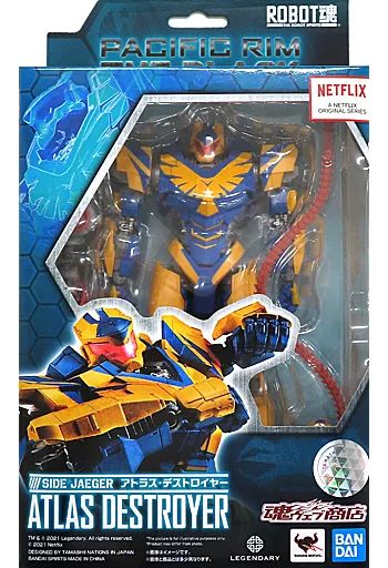 ROBOT魂 アトラス・デストロイヤー パシフィック・リム Amazon.co.jp: ROBOT魂 ＜SIDE JAEGER＞ アトラス・デストロイヤー