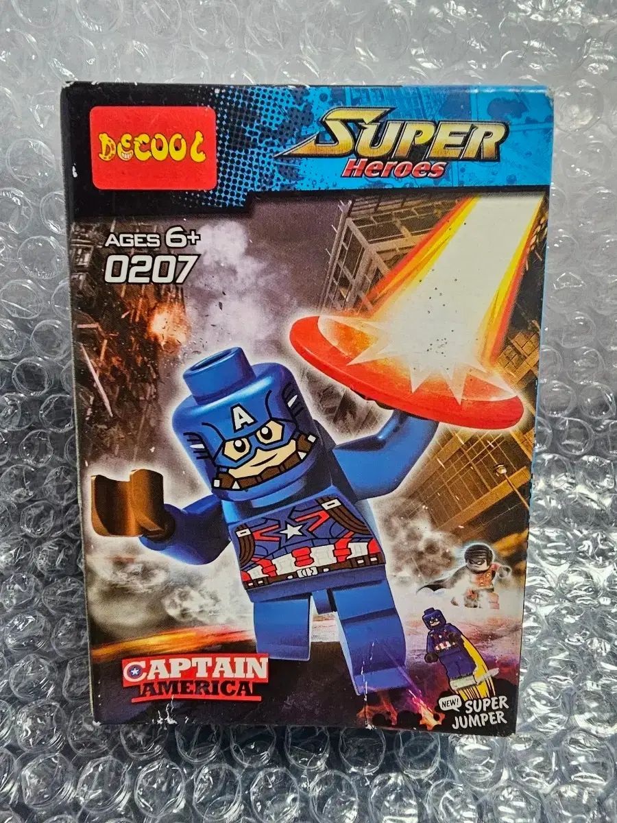 レトロ文具 DECOOL SUPERHEROES キャプテン・アメリカ LEGOブロック 未開封品 レゴ(LEGO) スーパー・ヒーローズ マーベル キャプテン・アメリカ フィギュア 76258 おもちゃ ブロック プレゼント アメコミ  スーパーヒーロー 男の子 8歳 ~