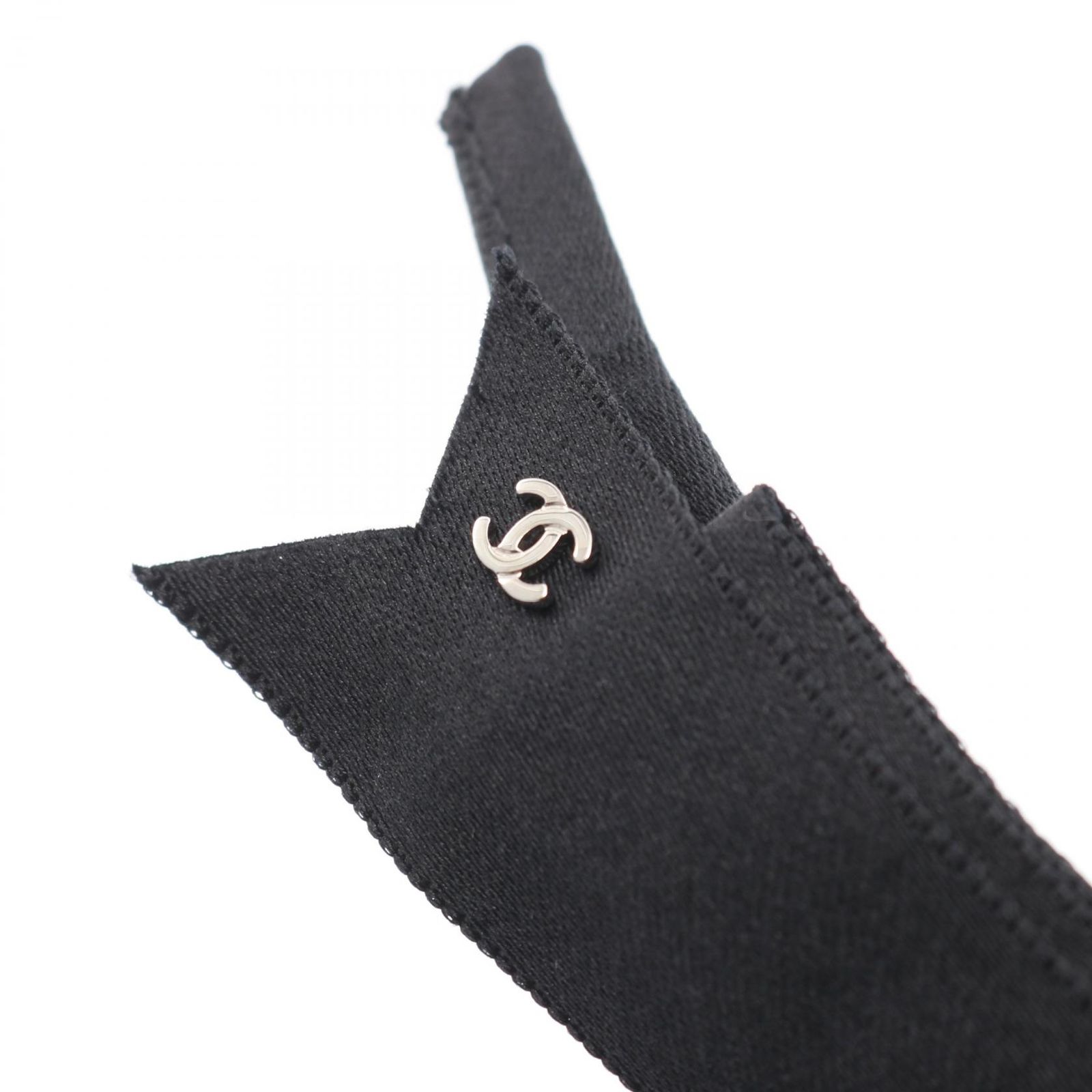シャネル CHANEL ココマーク リボン カチューシャ BK その他