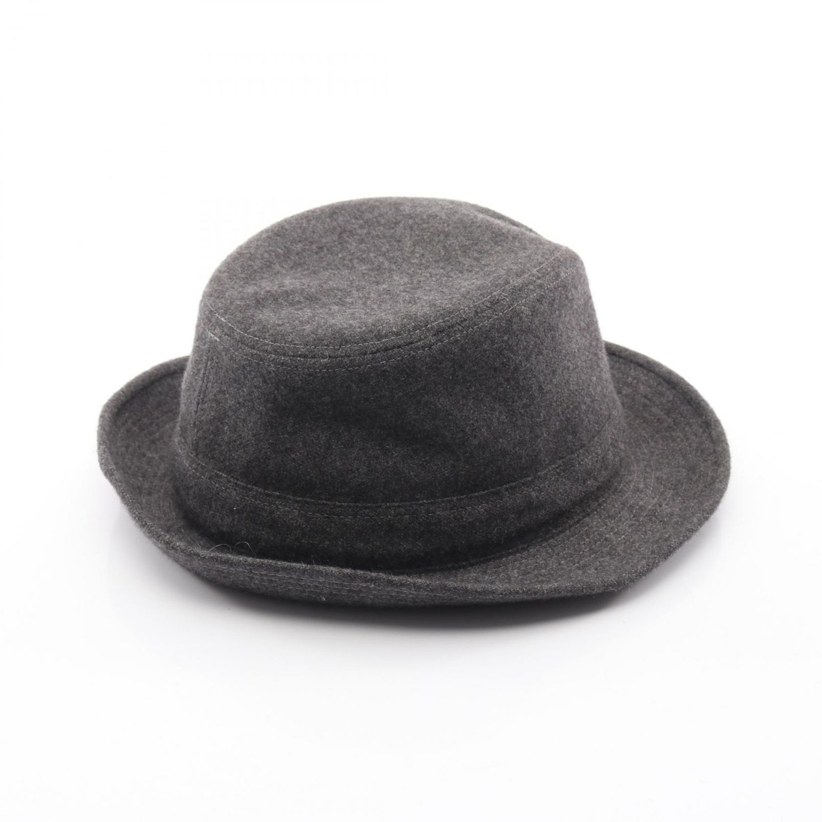 HERMES（エルメス）ハット ダークグレー #57 HERMES（エルメス）ハット ダークグレー #57 HERMES（エルメス）ハット