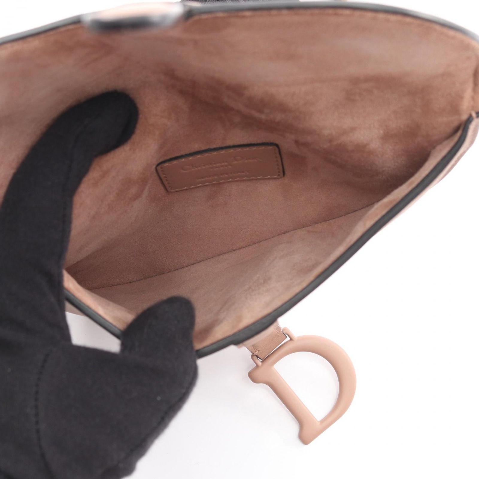 ディオール Dior ウエストバッグ ボディバッグ サドルバッグ ピンク