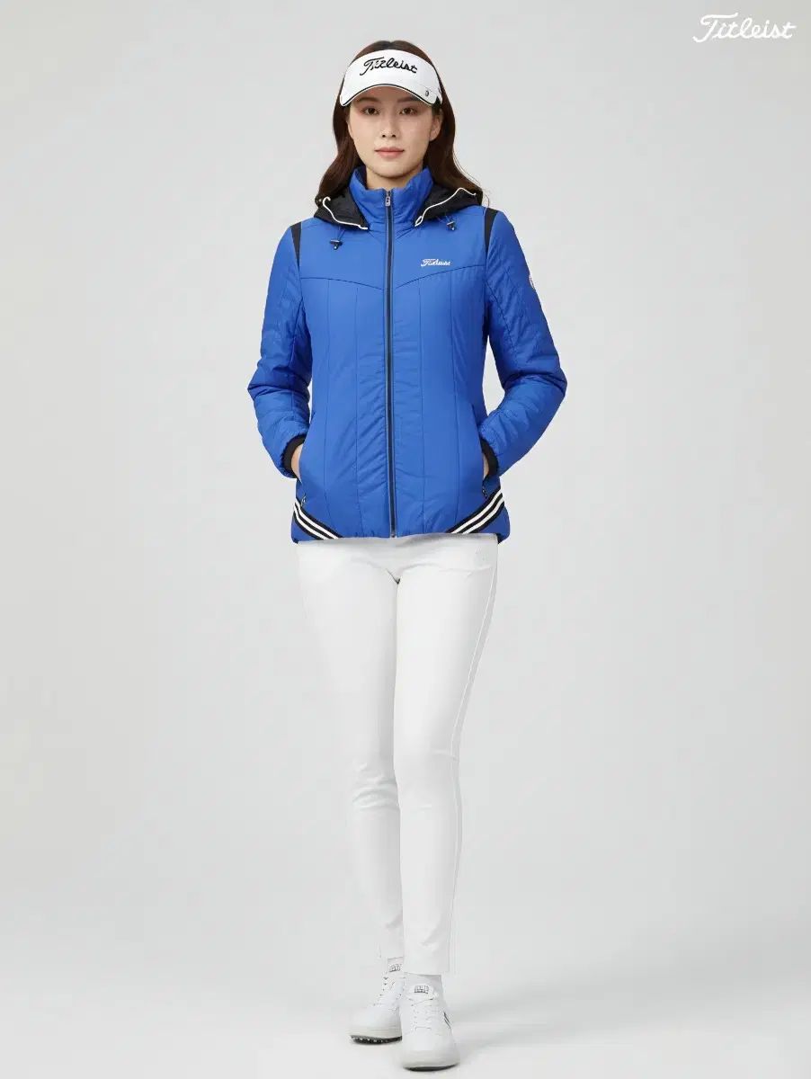 Titleist(タイトリスト) レディース 裾 サイド밴ディング ゴルフ 軽量