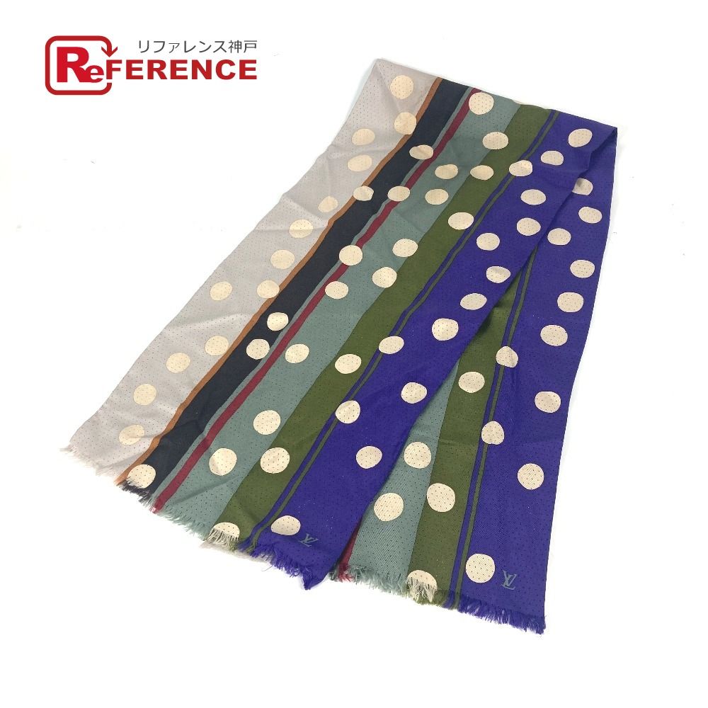 LOUIS VUITTON ルイヴィトン ストール LVロゴ シルク ベージュ - メルカリ