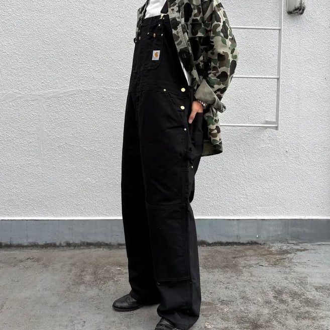 Carhartt / カーハート ダブルニー ダックオーバーオール ブラック