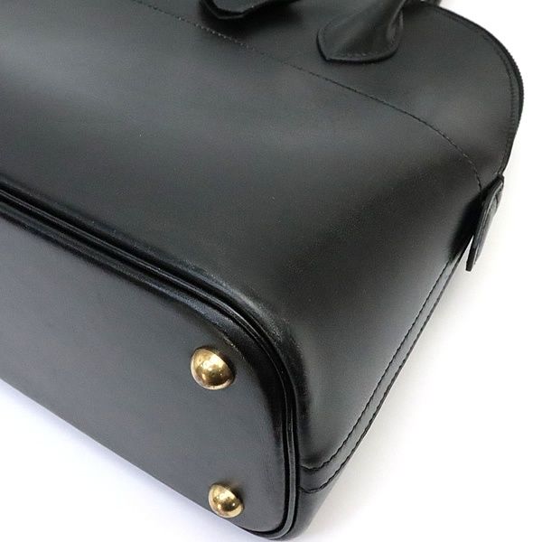 【美品】エルメス ボリード31 ボックスカーフ 2way ハンドバッグ 黒 エルメスボリード31 黒 シルバー金具 ユニセックス 2WAYバッグ HERMES