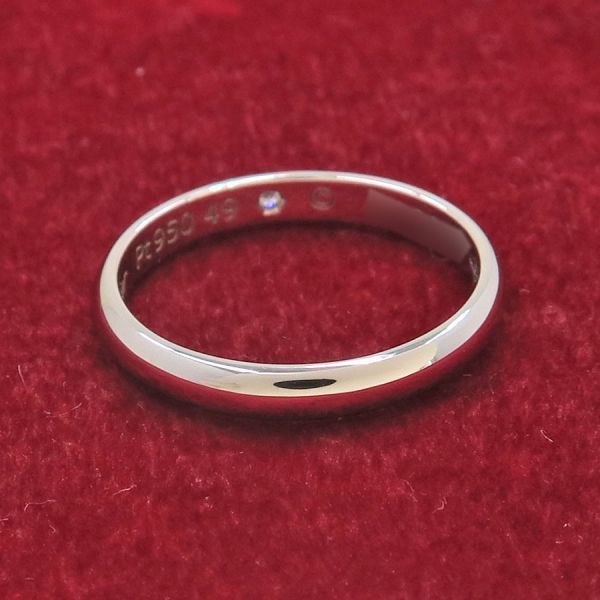 カルティエ 1895リング/1Pダイヤ#49(日本サイズ9号近辺) 【無料ギフト