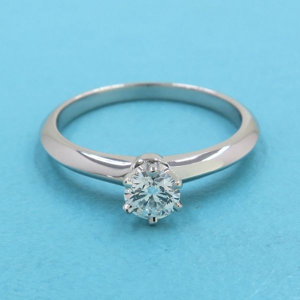 ティファニー ソリティアリング/D0.30ct#11.5 【無料ギフトラッピング