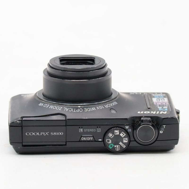 Nikon デジタルカメラ COOLPIX S8100 ノーブルブラック S8100BK #3905