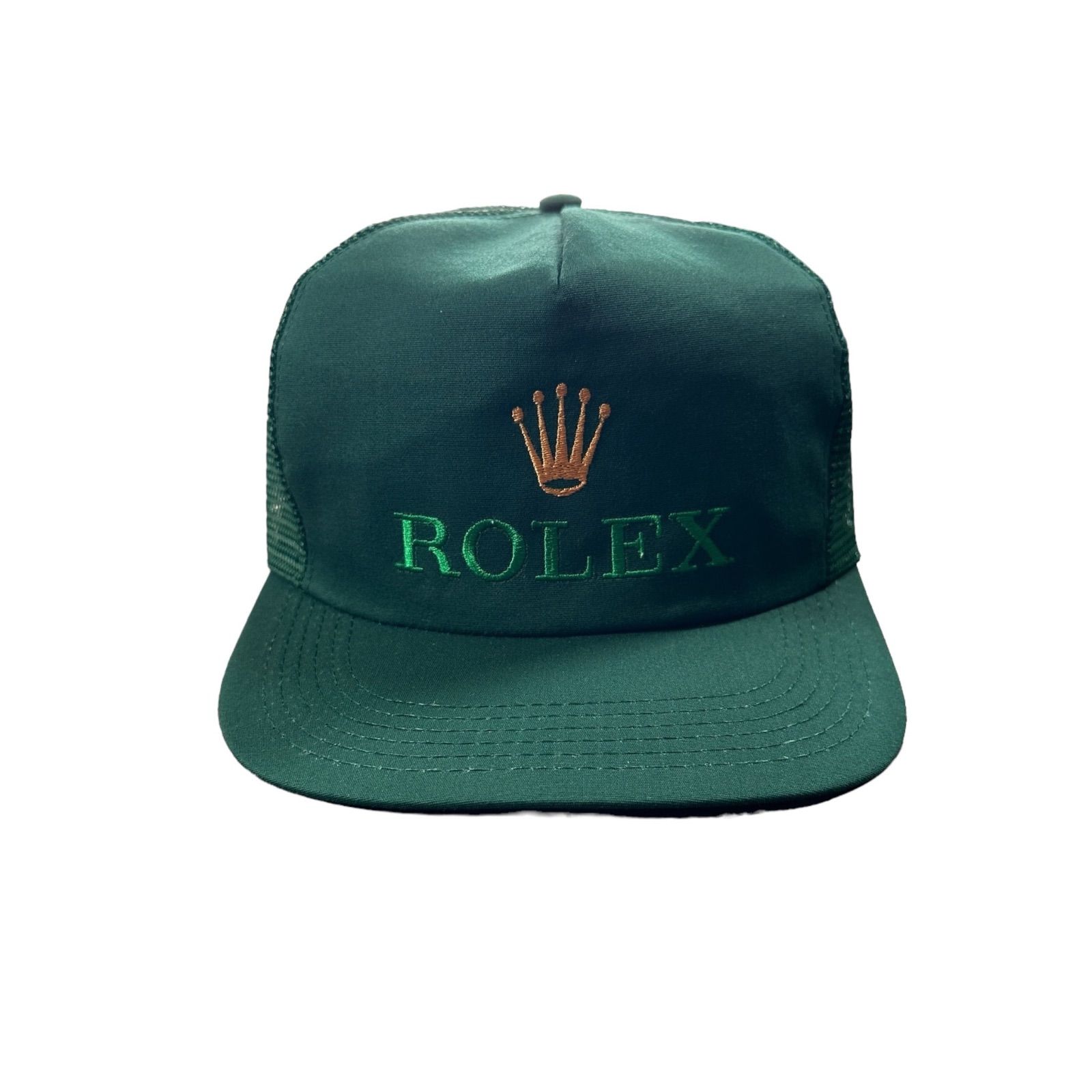 ROLEX 90's Bootleg mesh Cap Green Green - メルカリ