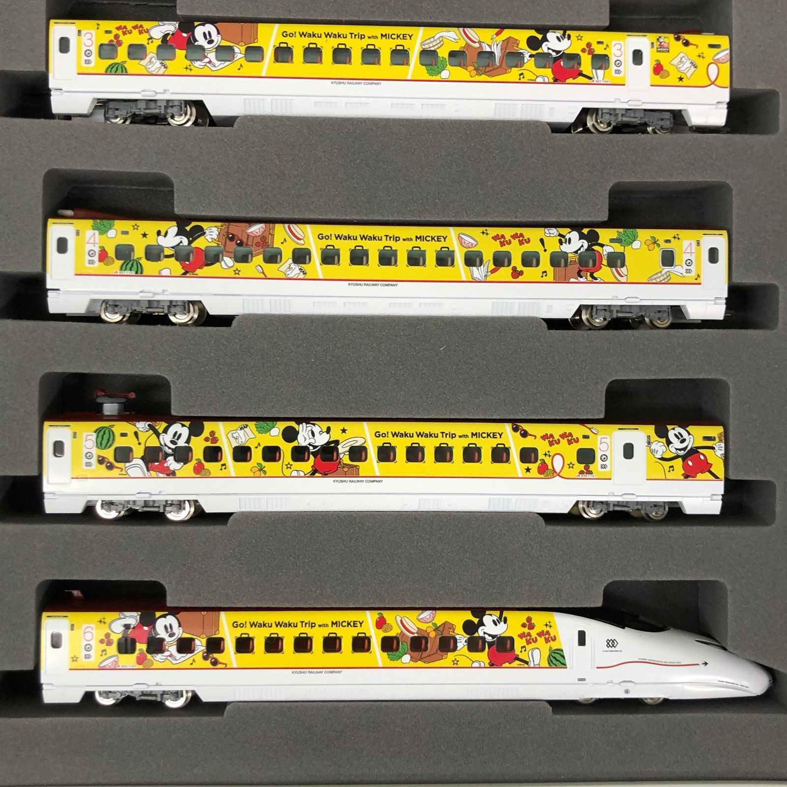 TOMIX Nゲージ 97914 限定品 九州新幹線 800-1000系 JR九州 Waku Waku