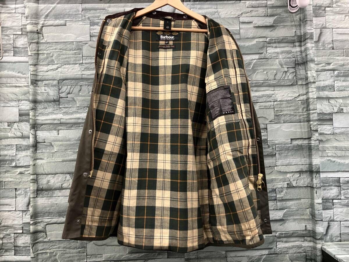 BARBOUR/その他ジャケット/オイルドジャケット/サイズ40/カーキ