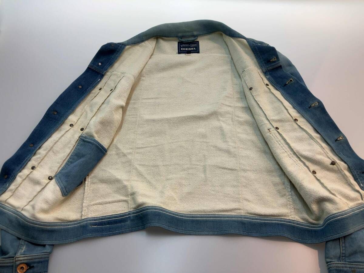 ☆ DIESEL ディーゼル Gジャン デニムジャケット M ブルー 通年 - メルカリ