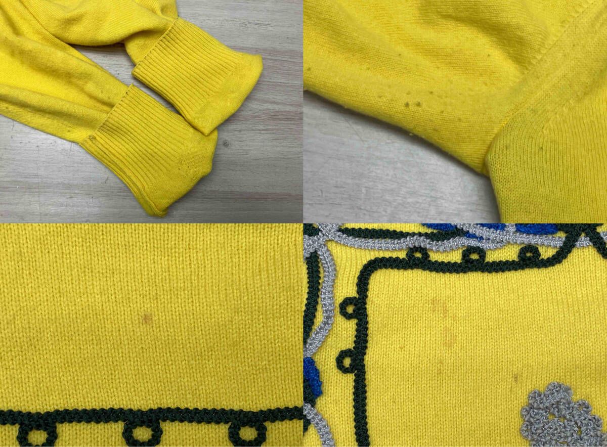 Sacai/サカイ プルオーバーニット 17-03294 ウール ペイズリーコード