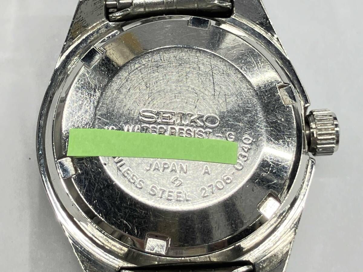 ジャンク 【稼働品】SEIKOセイコー／2706-0340／自動巻き／レディース 