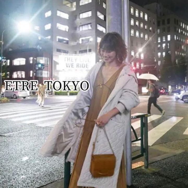 ETRE TOKYO 完売品 2way キルティングフーディコート 大人綺麗め 