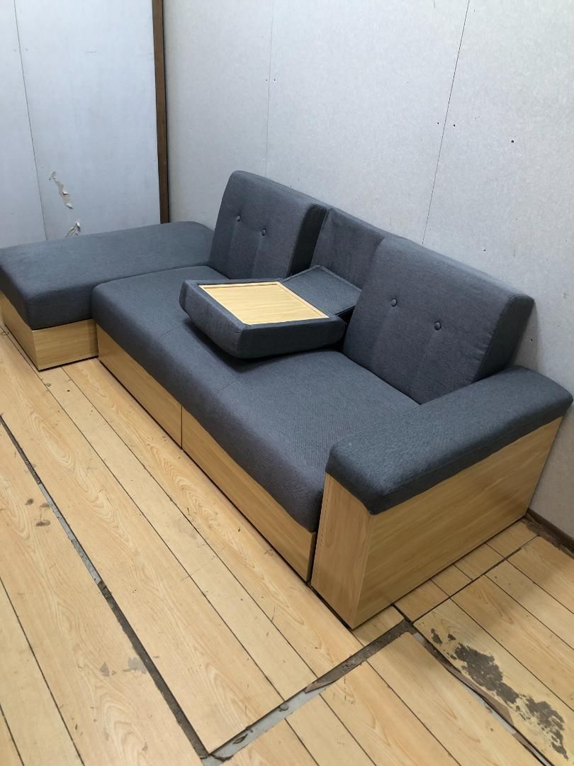 【送料無料】アイリス STSB-2110 ソファベッド 引き出し251001 アイリスオーヤマ STSB-2110 ソファベッド 引き出し収納付き スツール