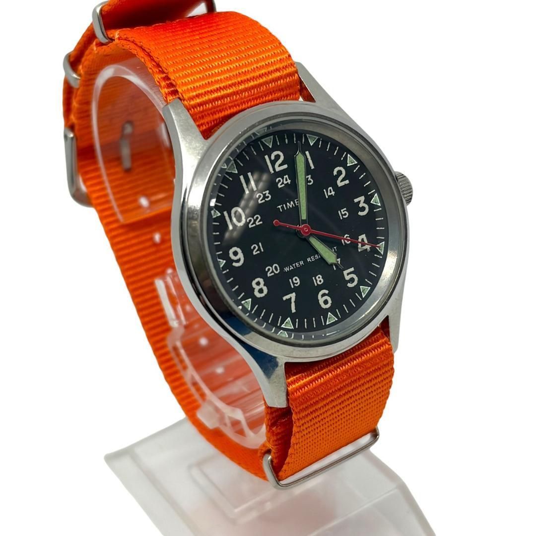 電池交換済】TIMEX×J.CREW コラボ ミリタリー レアコラボ ウォッチ
