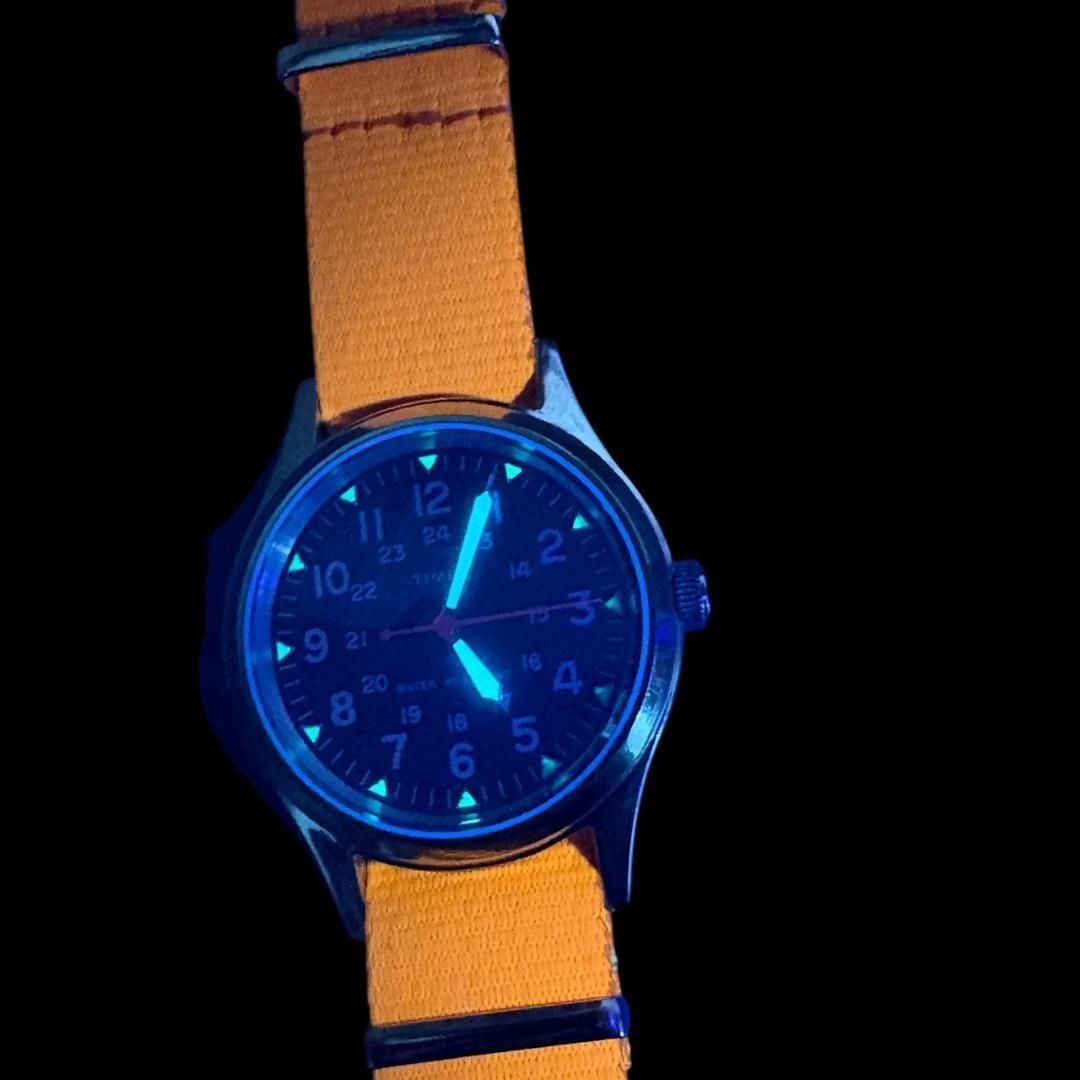 電池交換済】TIMEX×J.CREW コラボ ミリタリー レアコラボ ウォッチ
