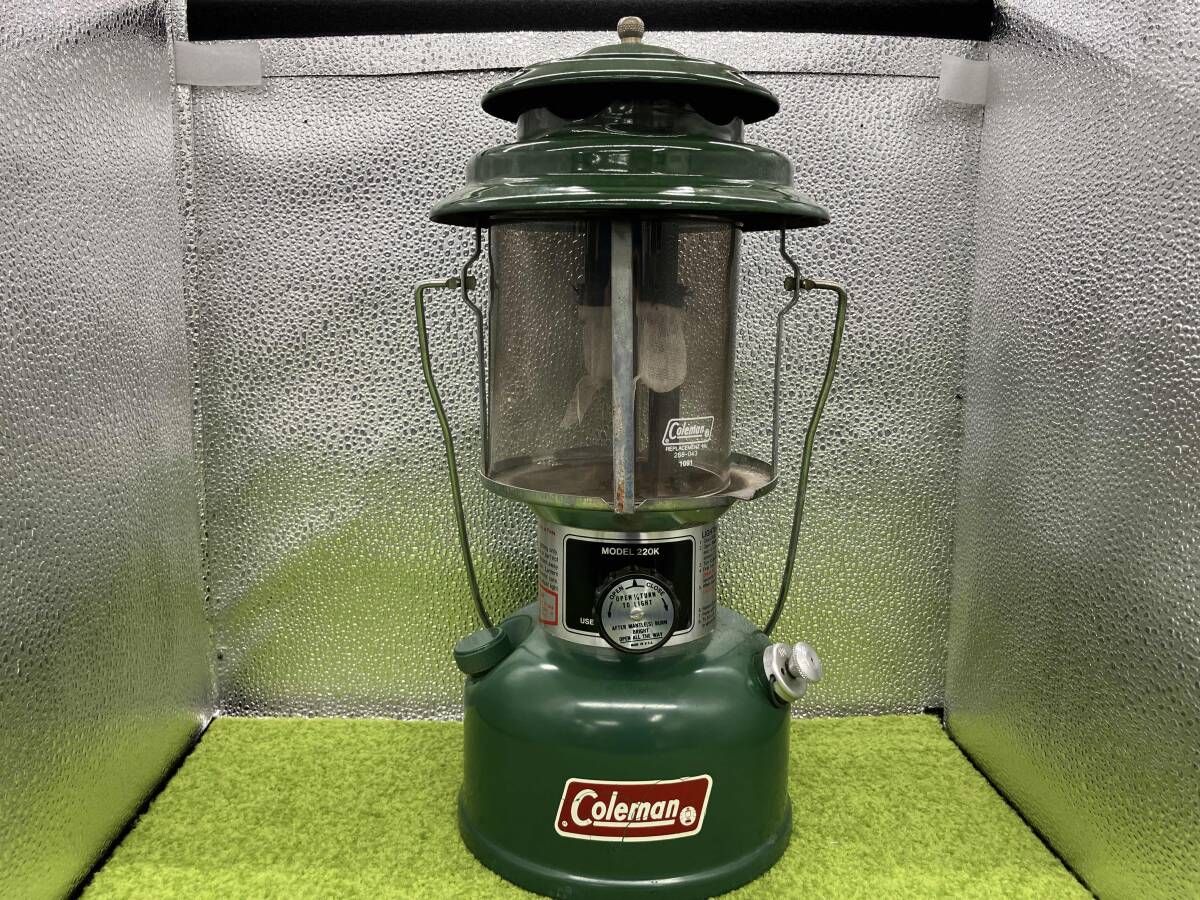 Coleman 220F ランタン 65年6月製 Coleman 220F ランタン 65年6月製