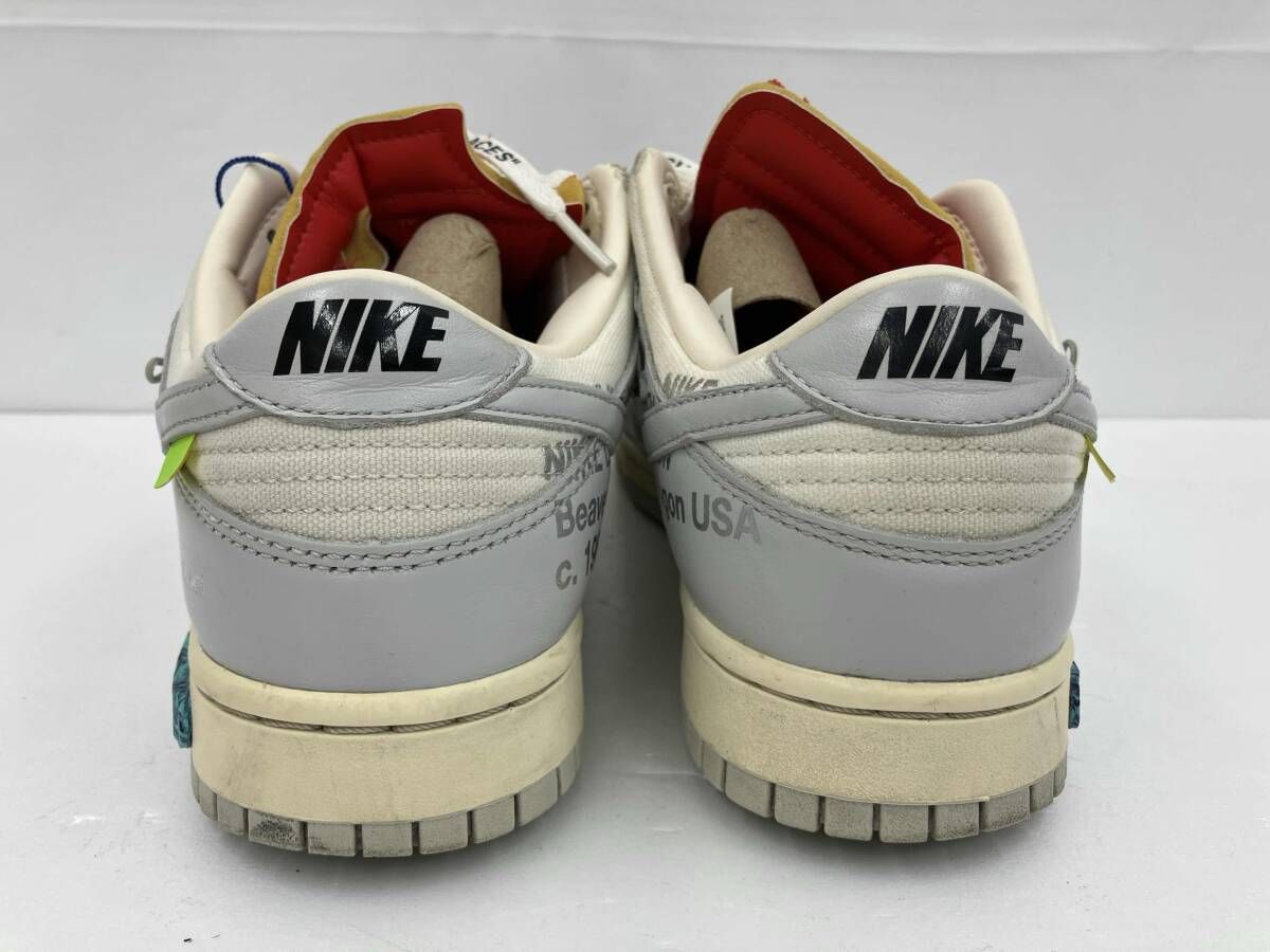 NIKE×Off-White ナイキ×オフホワイト DUNK LOW 1 of 50 LOT.45 