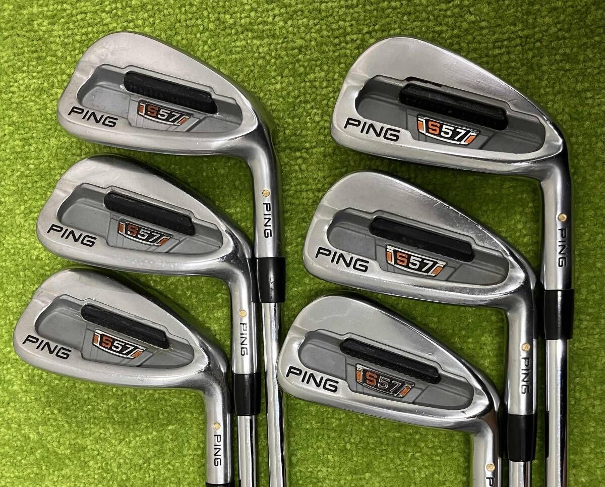 ピン S57 アイアンセット 5～9.W 6本セット ゴールドドット - メルカリ