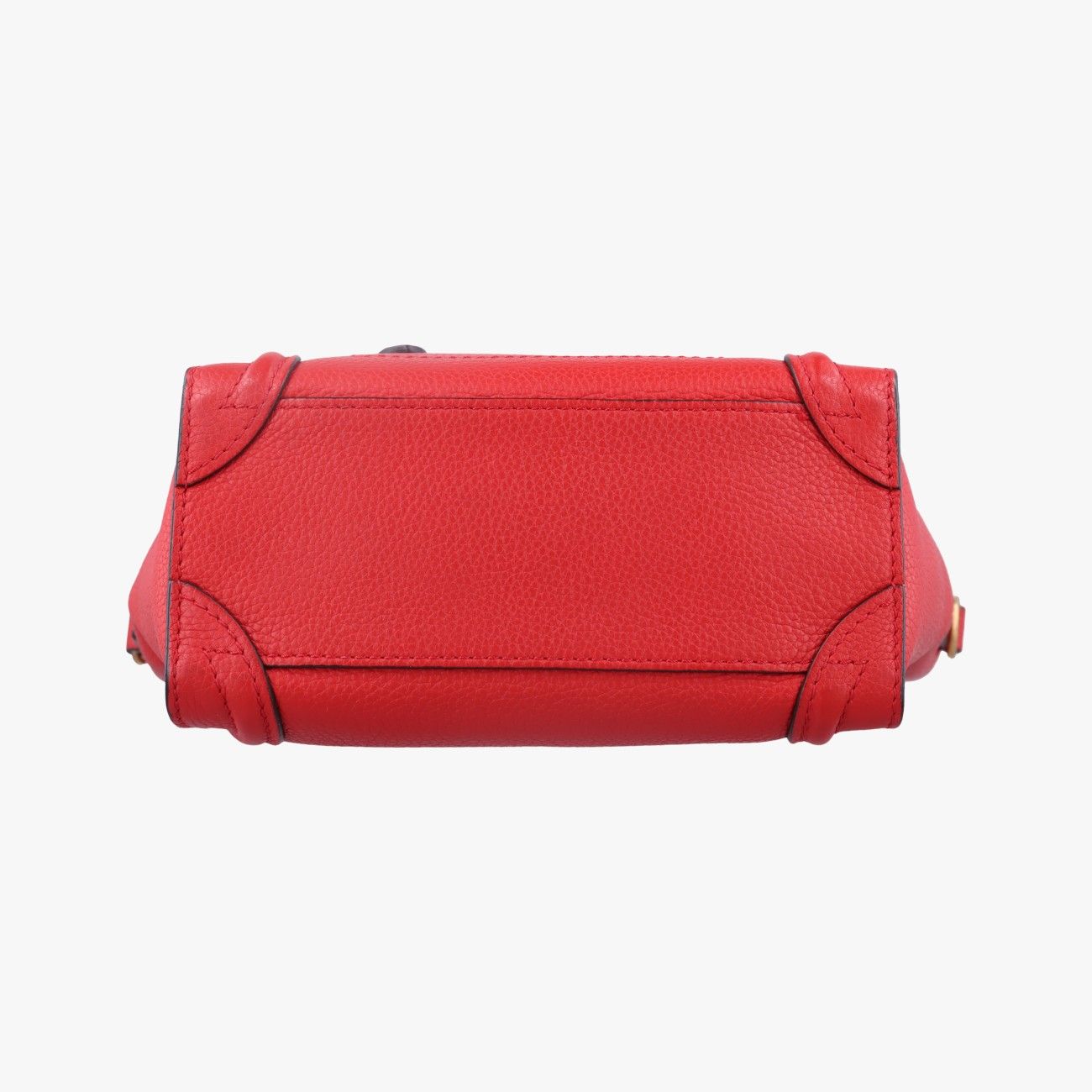 セリーヌCelineラゲージナノショッパー レッド レザー S-ZP-0132