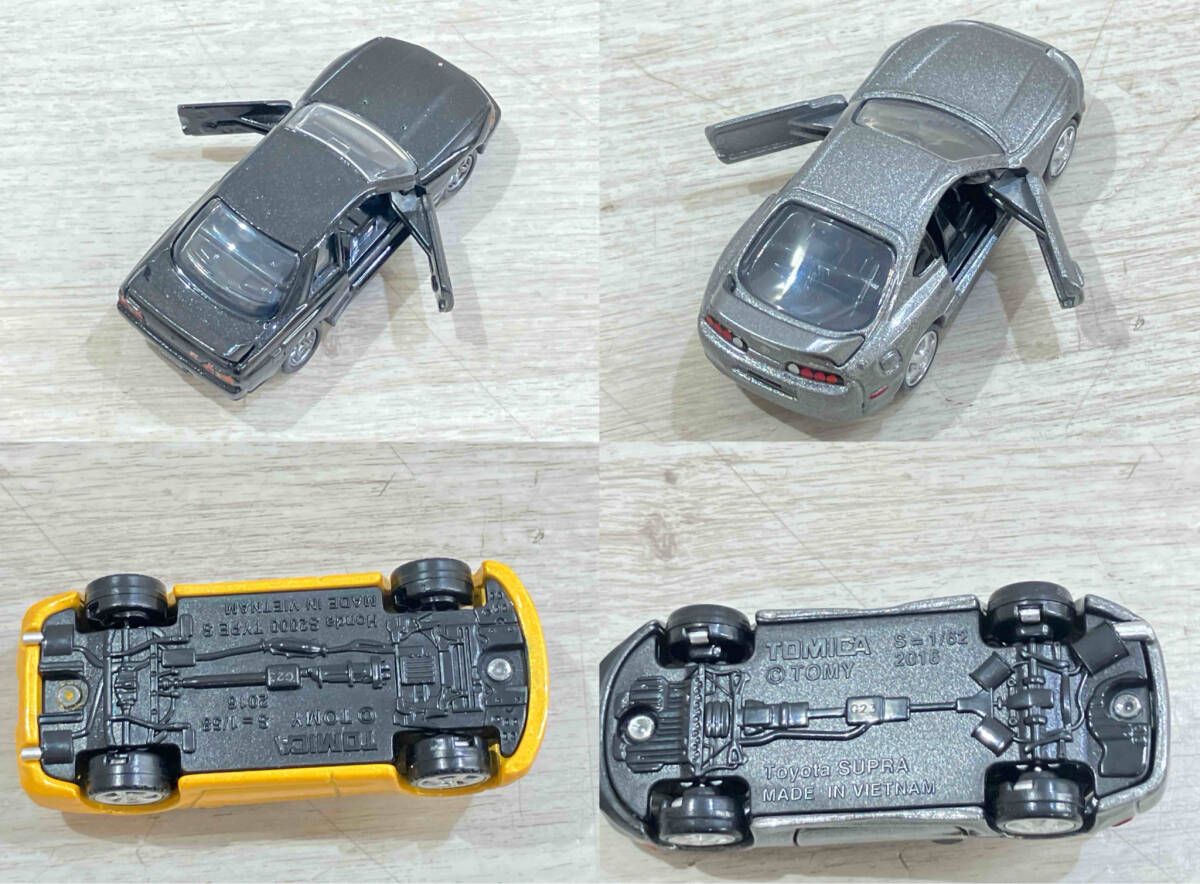 トミカくじ ラスト賞 3台セットS2000（黄） スープラ（灰）GTR（黒