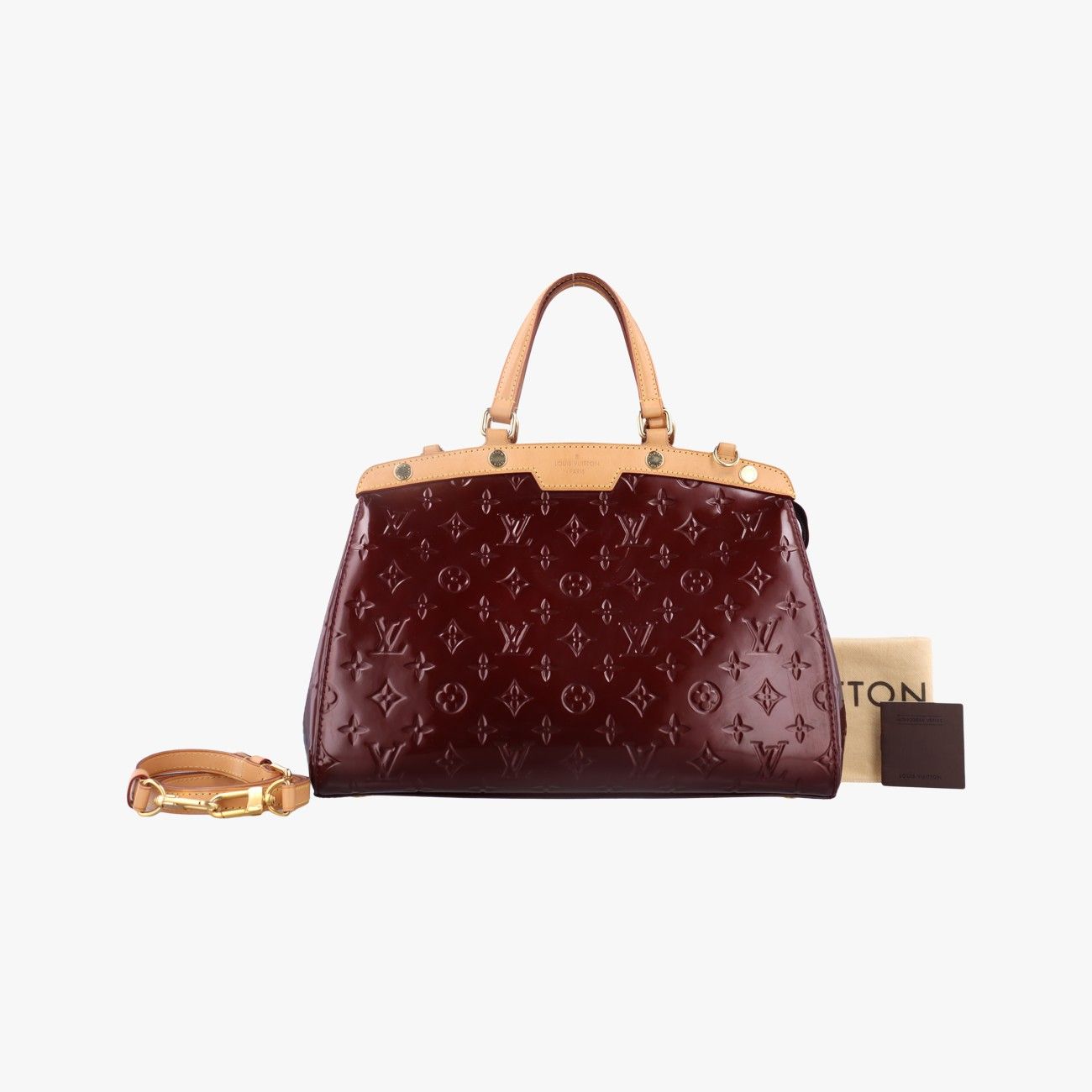 ルイヴィトンLouis VuittonブレアMM アマラント ヴェルニ M91619